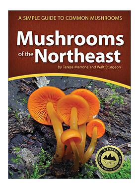 英文原版 Mushrooms of the Northeast 美国东北部蘑菇简易鉴别指南 菌类 英文版 进口英语原版书籍