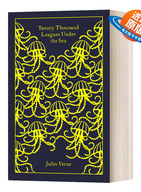 英文原版 精装小说 Twenty Thousand Leagues Under the Sea 海底两万里 企鹅布面精装经典系列 英文版 进口英语原版书籍