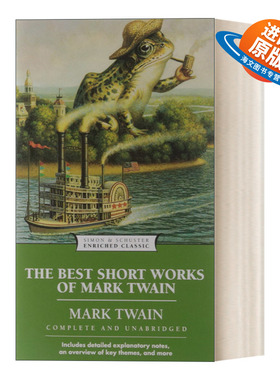 英文原版 The Best Short Works of Mark Twain 马克吐温短篇故事合集 Enriched Classics系列 英文版 进口英语原版书籍