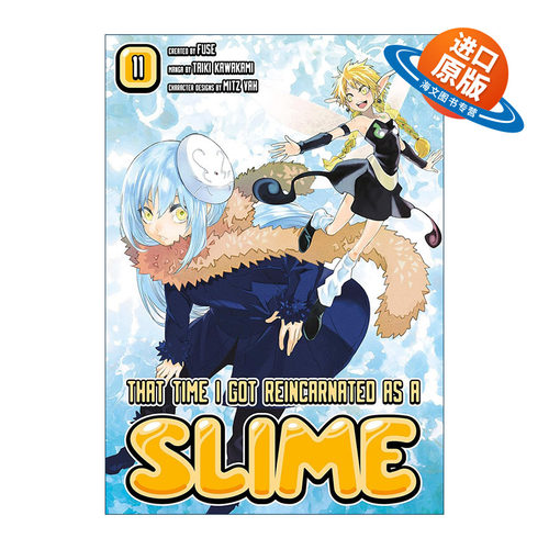 英文原版 That Time I Got Reincarnated as a Slime 11 关于我转生变成史莱姆这档事11 漫画 伏濑 英文版 进口英语原版书籍