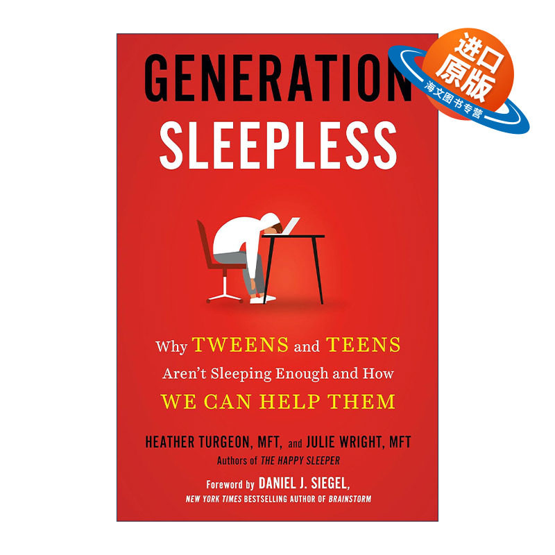 英文原版 Generation Sleepless 困世代 为何你的孩子总是睡不饱 青少年睡眠问题 Heather Turgeon 精装 英文版 进口英语原版书籍
