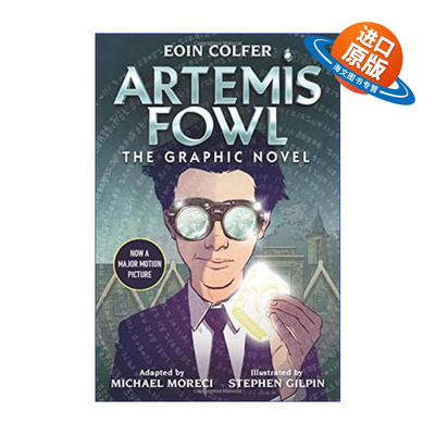 英文原版 Artemis Fowl The Graphic Novel 阿特米斯奇幻历险 漫画版 约恩·柯尔弗畅销青少年小说 英文版 进口英语原版书籍