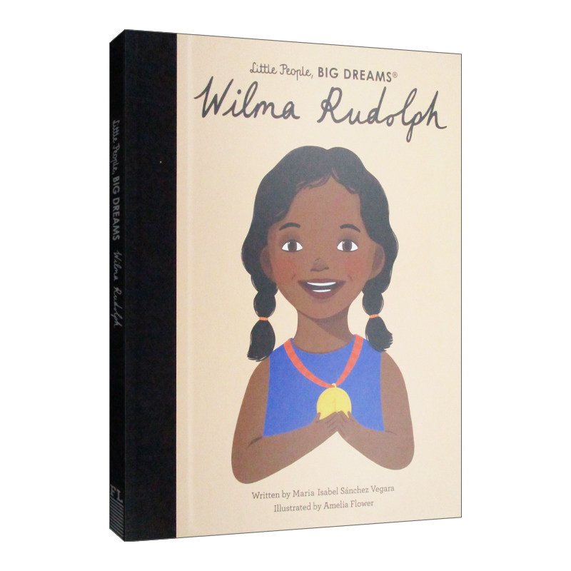 英文原版 wilma rudolph 小人物 大梦想 威尔玛·鲁道夫 精装 英文版
