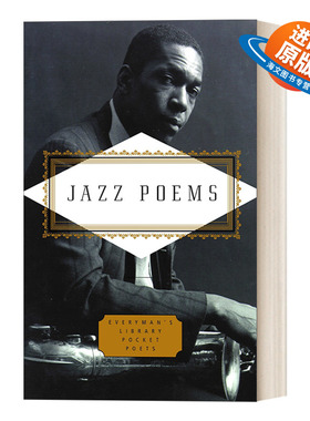 英文原版 Jazz Poems Everyman's Library Pocket Poets Series 爵士乐之诗 人人图书馆精装收藏版 Kevin Young 进口英语原版书籍