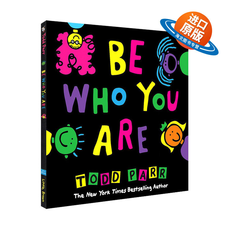 英文原版 Be Who You Are 做你自己 儿童成长教育图画故事书 Todd Parr 精装绘本 英文版 进口英语原版书籍