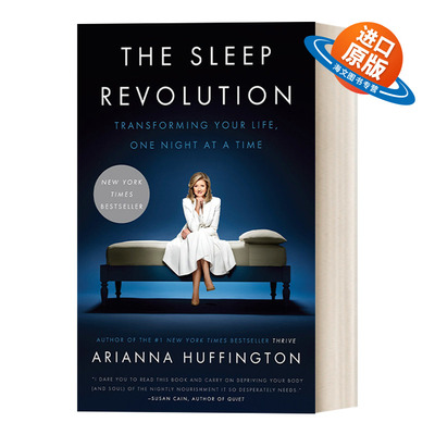 英文原版 The Sleep Revolution Transforming Your Life  One Night at a Time 英文版 进口英语原版书籍