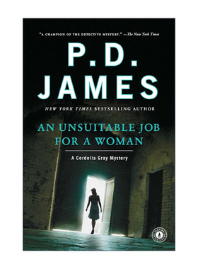 英文原版 An Unsuitable Job for a Woman 一份不适合女人的工作 P.D.詹姆斯 英文版 进口英语原版书籍