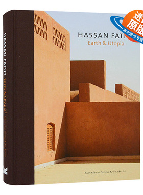 英文原版 Hassan Fathy 地球与乌托邦 埃及建筑大师哈桑·法帝作品集 英文版 进口英语原版书籍
