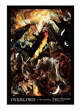 英文原版 Overlord  Vol. 1 (light Novel) The Undead King 不死者之王 奇幻冒险小说精装 英文版 进口英语原版书籍