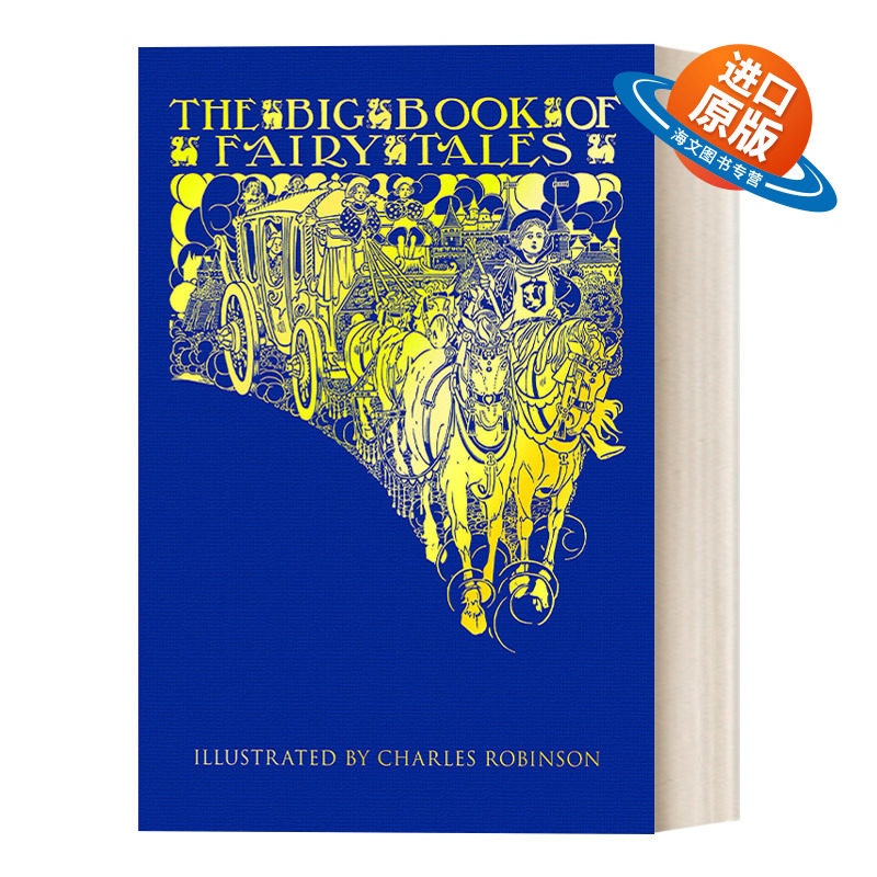 英文原版 The Big Book of Fairy Tales 童话故事大全 精装插图版 Calla Editions 英文版 进口英语原版书籍