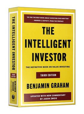 英文原版 The Intelligent Investor 聪明的投资者 第3版  本杰明·格雷厄姆 英文版 进口英语原版书籍