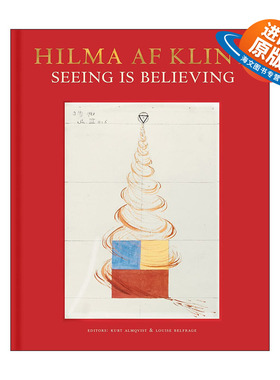 英文原版 Hilma af Klint Seeing Is Believing 瑞典抽象绘画女画家  希尔玛·艾夫·克林特 精装 英文版 进口英语原版书籍