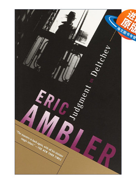英文原版 Judgment on Deltchev 德尔切夫的审判 现代悬疑小说之父Eric Ambler 英文版 进口英语原版书籍
