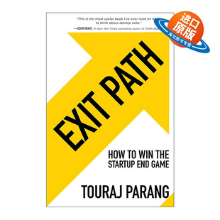 英文原版 Exit Path 退出路径 如何赢得创业游戏 精装 英文版 进口英语原版书籍