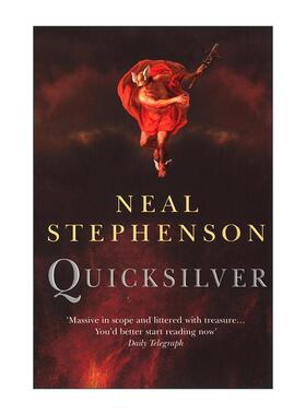 英文原版 Quicksilver 巴洛克记1 快银 尼尔·斯蒂芬森历史科幻小说 英文版 进口英语原版书籍