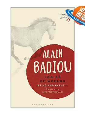 英文原版 Logics of Worlds 世界的逻辑 存在与事件2 阿兰·巴迪欧 英文版 进口英语原版书籍