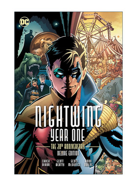 英文原版 Nightwing Year One 夜翼 元年 20周年纪念豪华精装收藏版 新版 DC漫画 Chuck Dixon 英文版 进口英语原版书籍