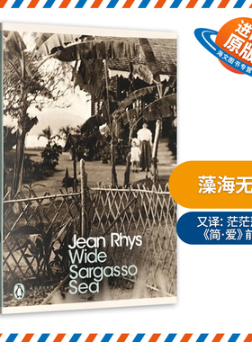 藻海无边 英文原版小说 Wide Sargasso Sea 茫茫藻海 英文版 简爱前传 Jean Rhys 正版进口书籍