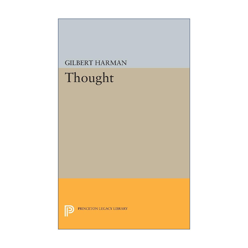 英文原版 Thought Princeton Legacy Library 1852 思想 哲学 Gilbert H. Harman 英文版 进口英语原版书籍