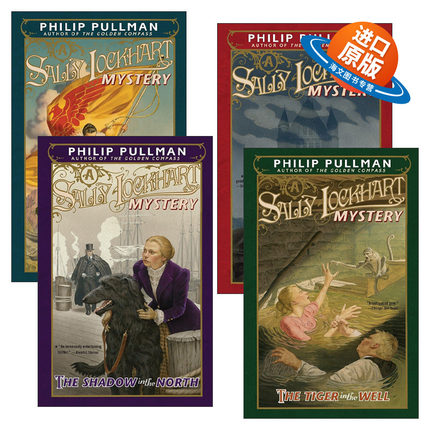 英文原版 A Sally Lockhart Mystery 萨莉·洛克哈特之谜系列4册 青少年推理小说 黑暗物质三部曲作者Phillip Pullman 英文版 进口