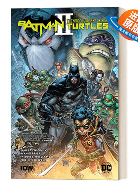 英文原版 Batman/Teenage Mutant Ninja Turtles II 蝙蝠侠/忍者神龟2 精装 英文版 进口英语原版书籍