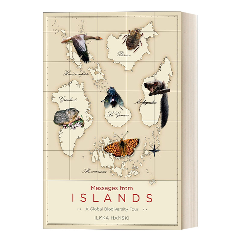 英文原版 Messages from Islands 岛屿寄语 全球生物多样性之旅 生态学 进化 Ilkka Hanski 英文版 进口英语原版书籍