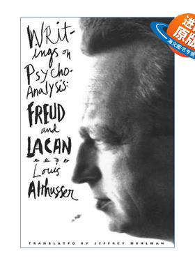 英文原版 Writings on Psychoanalysis 精神分析论著 弗洛伊德与拉康 Louis Althusser 英文版 进口英语原版书籍