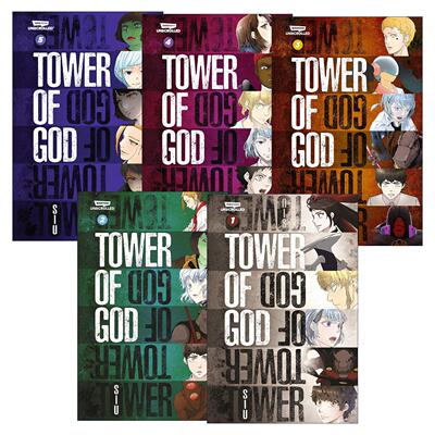 英文原版 Tower of God Volume 神之塔系列5册 韩国奇幻冒险漫画 SIU 英文版 进口英语原版书籍