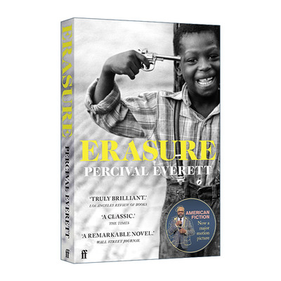 英文原版 Erasure 擦除 珀西瓦尔·埃弗雷特小说 电影美国小说原著 奥斯卡最佳改编剧本 英文版 进口英语原版书籍