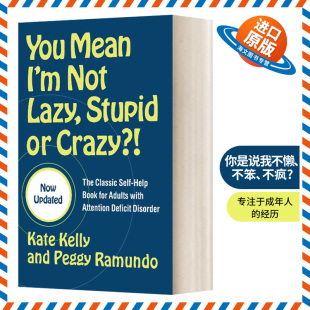 不疯? Mean Not 英文原版 Stupid 不笨 英文版 你是说我不懒 Crazy? 书籍 进口英语原版 Lazy You