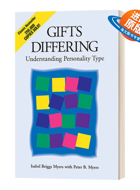 英文原版 Gifts Differing 天生不同 人格类型识别和潜能开发 豆瓣推荐 心理学 Isabel Briggs Myers 英文版 进口英语原版书籍