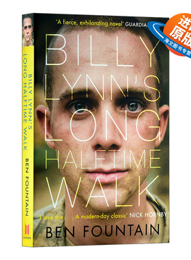 英文原版小说 Billy Lynn s Long Halftime Walk 比利林恩的中场战事 半场无战事 英文版 进口英语原版书籍