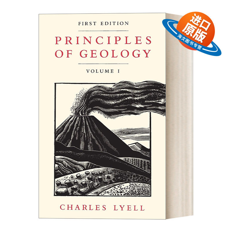英文原版 Principles of Geology Volume 1 地质学原理1 Charles Lyell 英文版 进口英语原版书籍