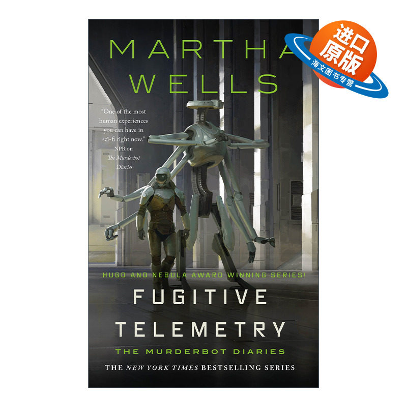 英文原版 Fugitive Telemetry 杀手机器人日记6 精装 英文版 进口英语原版书籍
