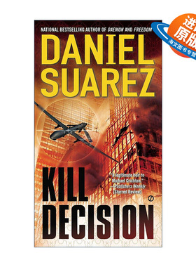 英文原版 Kill Decision 云端杀机 惊悚冒险小说 Daniel Suarez 英文版 进口英语原版书籍