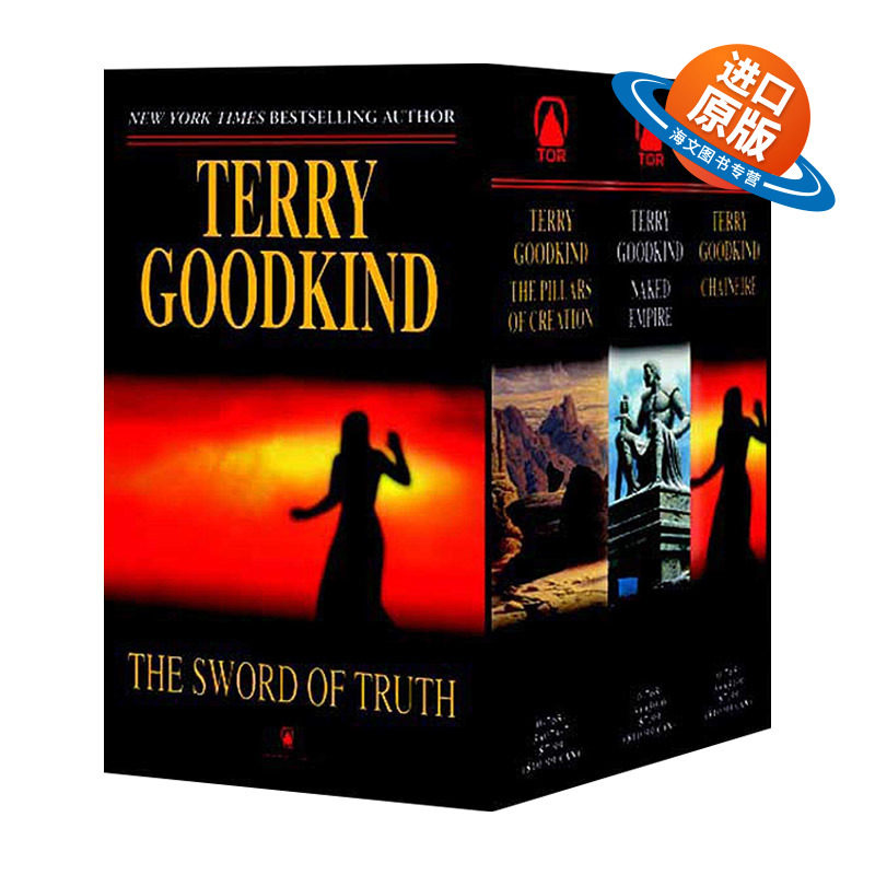 英文原版小说 The Sword of Truth Boxed Set III Books 7-9 真理之剑科幻小说套装7-9 英文版 进口英语原版书籍