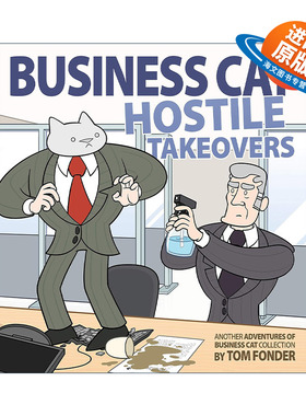 英文原版 Hostile Takeovers 霸道总裁喵2 幽默漫画 英文版 进口英语原版书籍