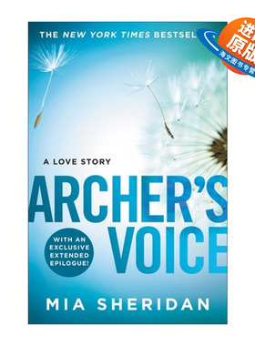 英文原版 Archer's Voice 爱与命运相遇的地方1 无言之声 爱情小说 英文版 进口英语原版书籍