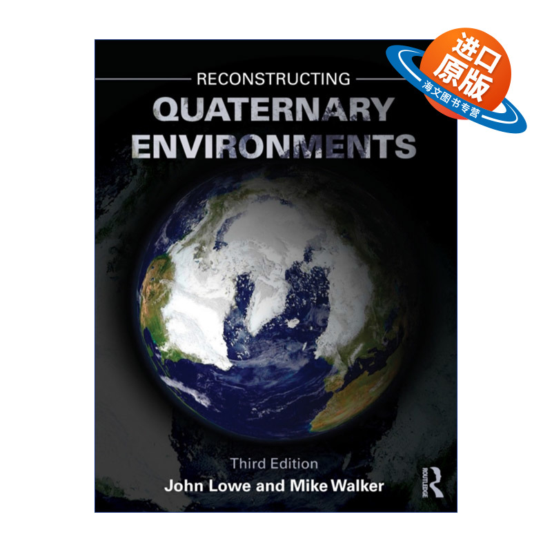 英文原版 Reconstructing Quaternary Environments 第四纪环境演变 第3版 英文版 进口英语原版书籍