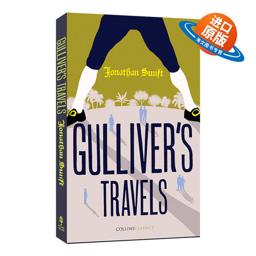 英文原版 Collins Classics — Gulliver's Travels 格列佛游记 乔纳森·斯威夫特 柯林斯经典系列新版 英文版 进口英语原版书籍