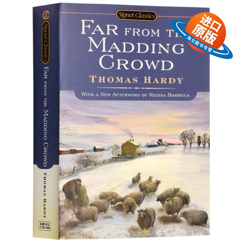 远离尘嚣 英文原版长篇小说 Far from the Madding Crowd 英文版进口书籍