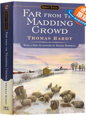 远离尘嚣 英文原版长篇小说 Far from the Madding Crowd 英文版进口书籍