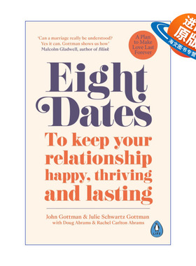 英文原版 Eight Dates 爱的八次约会 创造一生的亲密关系 约翰·戈特曼 英文版 进口英语原版书籍