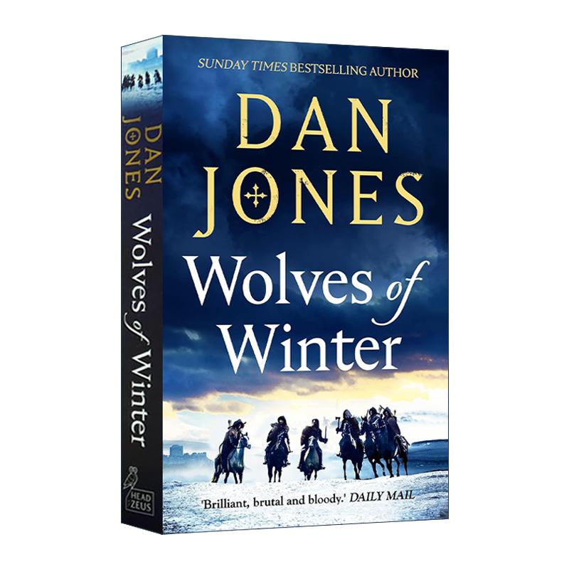 英文原版 Wolves of Winter 凛冬之狼 埃塞克斯之犬续作 丹·琼斯历史小说 英文版 进口英语原版书籍