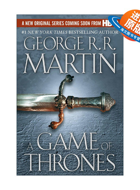 英文原版 A Game of Thrones A Song of Ice and Fire Book 1 冰与火之歌1 权力的游戏 英文版 进口英语原版书籍
