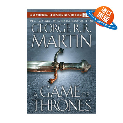 英文原版 A Game of Thrones A Song of Ice and Fire Book 1 冰与火之歌1 权力的游戏 英文版 进口英语原版书籍