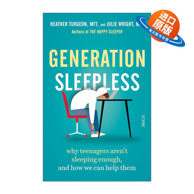 英文原版 Generation Sleepless 无眠的一代 为什么青少年总是睡不饱 我们应该如何帮助他们 英文版 进口英语原版书籍
