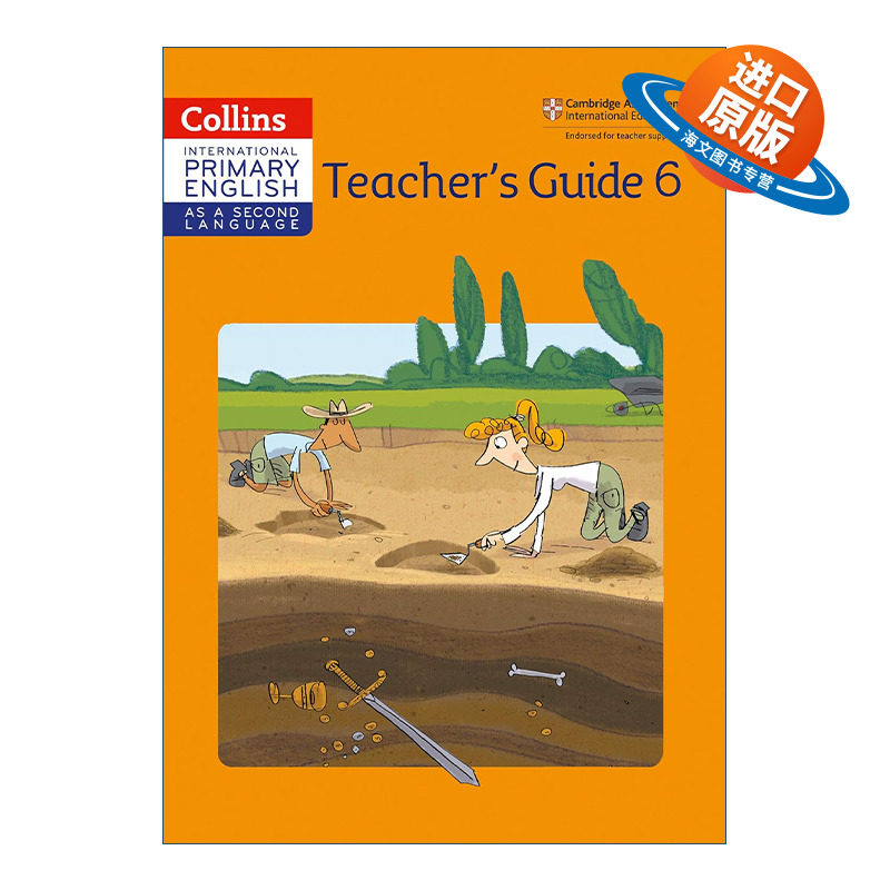 英文原版 Collins Cambridge International Primary English as a Second Language Teacher Guide6小学英语教师用书6 进口英语书