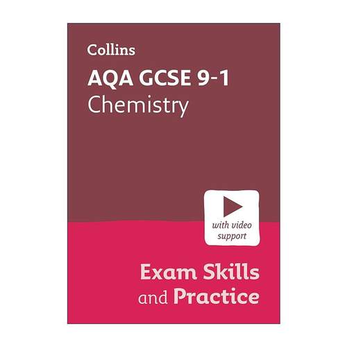 英文原版 Collins AQA GCSE 9-1 Chemistry Exam Skills and Practice 柯林斯初高中化学课程考试技巧及练习 英文版 进口英语书籍