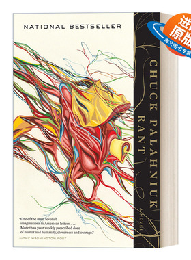 英文原版 Rant 撞车俱乐部 长篇惊悚讽刺小说 纽约时报畅销书作者Chuck Palahniuk 英文版 进口英语原版书籍